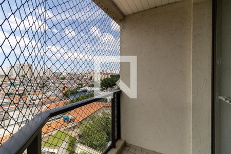 Varanda da Sala de apartamento à venda com 2 quartos, 60m² em Vila Santo Estefano, São Paulo