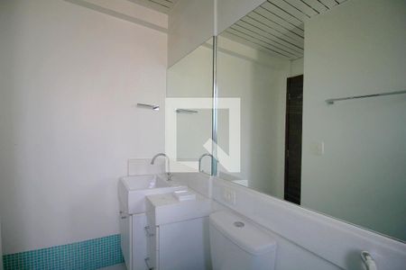 Banheiro da Suíte de apartamento à venda com 1 quarto, 38m² em Funcionários, Belo Horizonte