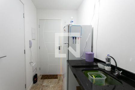 Cozinha de kitnet/studio à venda com 1 quarto, 23m² em Vila Esperança, São Paulo