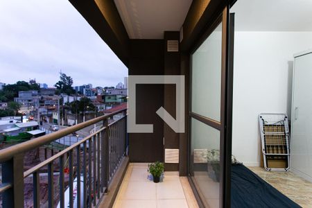 Varanda de kitnet/studio à venda com 1 quarto, 23m² em Vila Esperança, São Paulo