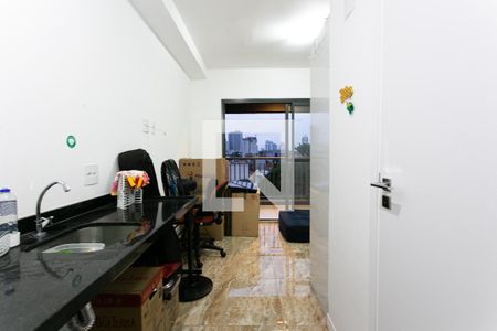 Cozinha de kitnet/studio à venda com 1 quarto, 23m² em Vila Esperança, São Paulo