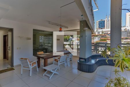 Varanda de apartamento à venda com 5 quartos, 500m² em Luxemburgo, Belo Horizonte