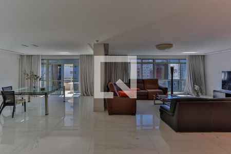 Sala de apartamento à venda com 5 quartos, 500m² em Luxemburgo, Belo Horizonte