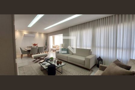 Sala de apartamento à venda com 4 quartos, 205m² em Vila Gilda, Santo André