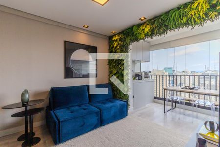 Sala de apartamento à venda com 1 quarto, 40m² em Paraíso, São Paulo