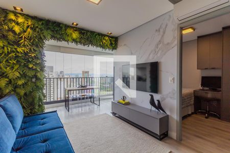 Sala de apartamento à venda com 1 quarto, 40m² em Paraíso, São Paulo