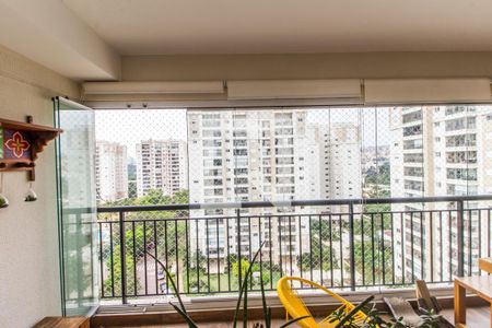 Vista da Sala de apartamento para alugar com 2 quartos, 110m² em Alphaville, Santana de Parnaíba