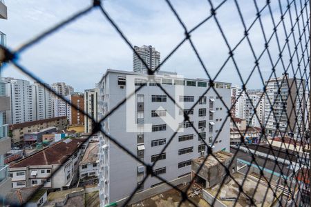 Vista da Sala  de apartamento para alugar com 1 quarto, 60m² em Boqueirão, Santos