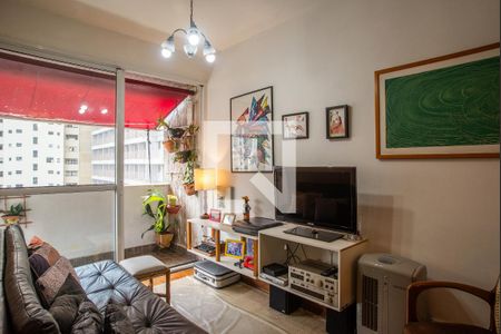 Sala de apartamento à venda com 2 quartos, 64m² em Consolação, São Paulo