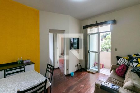 Sala de apartamento à venda com 2 quartos, 52m² em Nova Suíça, Belo Horizonte