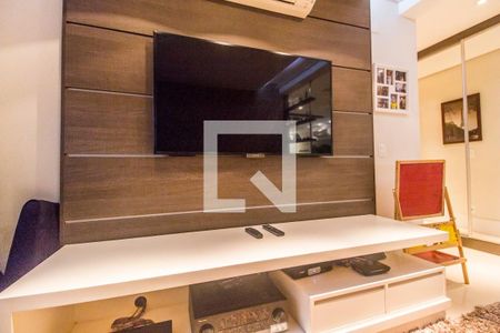 Sala de TV de apartamento à venda com 3 quartos, 156m² em Tamboré, Santana de Parnaíba