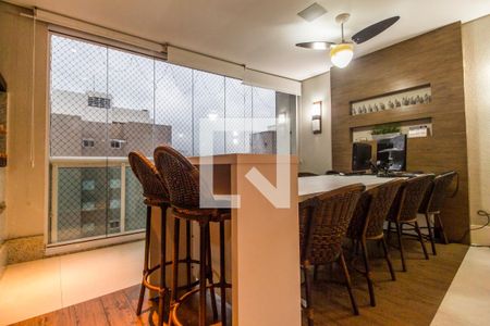 Varanda gourmet de apartamento à venda com 3 quartos, 156m² em Tamboré, Santana de Parnaíba