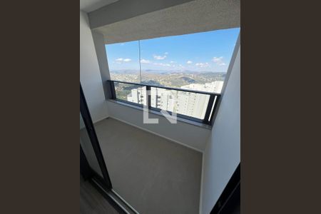 Varanda de apartamento à venda com 2 quartos, 76m² em Vila da Serra, Nova Lima