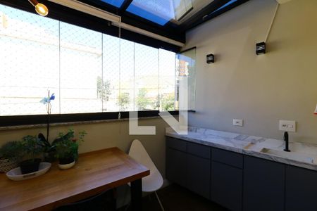 Área Gourmet de casa à venda com 2 quartos, 131m² em Campestre, Santo André