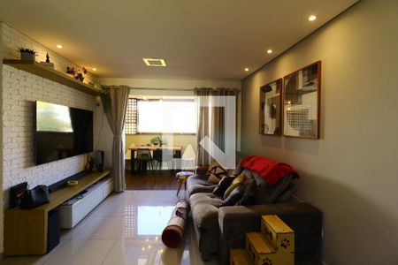 Sala de casa à venda com 2 quartos, 131m² em Campestre, Santo André