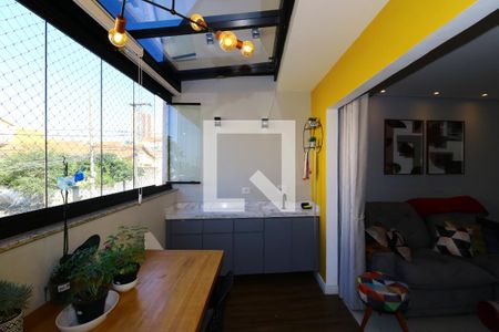 Área Gourmet de casa à venda com 2 quartos, 131m² em Campestre, Santo André