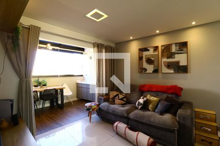 Sala de casa à venda com 2 quartos, 131m² em Campestre, Santo André