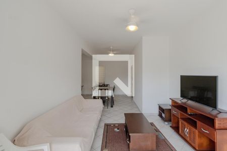 Sala de apartamento para alugar com 4 quartos, 158m² em Barra Funda, Guarujá