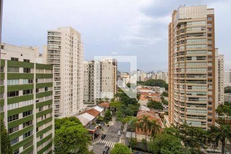 Vista do Quarto 2  de apartamento à venda com 3 quartos, 121m² em Moema, São Paulo