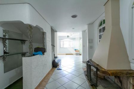 Sala de Lareira de casa à venda com 3 quartos, 450m² em Jordanópolis, São Bernardo do Campo