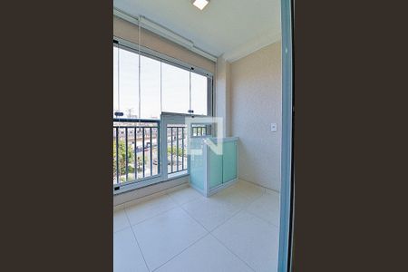 Varanda de kitnet/studio para alugar com 1 quarto, 25m² em Vila Andrade, São Paulo