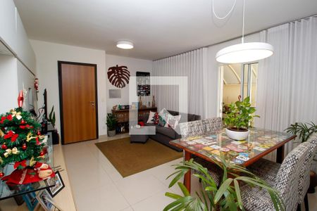 Sala de apartamento à venda com 3 quartos, 120m² em São Lucas, Belo Horizonte