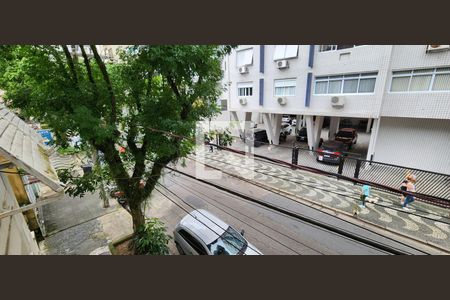 Vista da Varanda de apartamento para alugar com 2 quartos, 80m² em Gonzaga, Santos