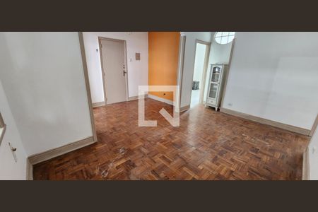 Sala de apartamento para alugar com 2 quartos, 80m² em Gonzaga, Santos