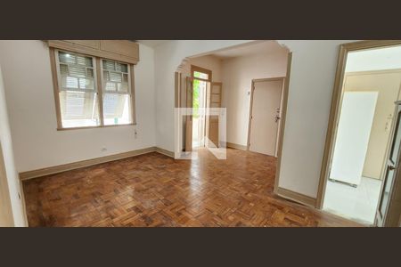 Sala de apartamento para alugar com 2 quartos, 80m² em Gonzaga, Santos