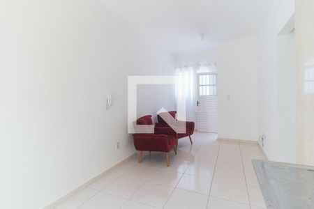 Sala/Cozinha de casa de condomínio para alugar com 2 quartos, 66m² em Jundiapeba, Mogi das Cruzes