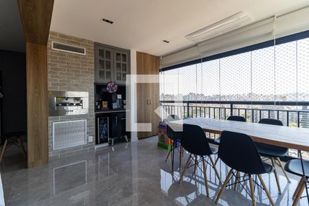 Varanda da Sala de apartamento à venda com 3 quartos, 120m² em Bosque da Saúde, São Paulo