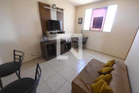 Sala de apartamento para alugar com 2 quartos, 58m² em Chácaras Santa Rita, Goiânia