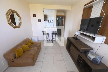 Sala de apartamento para alugar com 2 quartos, 58m² em Chácaras Santa Rita, Goiânia