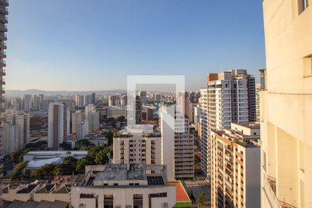 Vista da Varanda de apartamento à venda com 1 quarto, 50m² em Perdizes, São Paulo