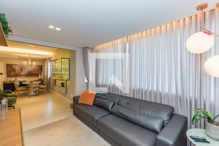 Sala de apartamento à venda com 4 quartos, 260m² em Buritis, Belo Horizonte