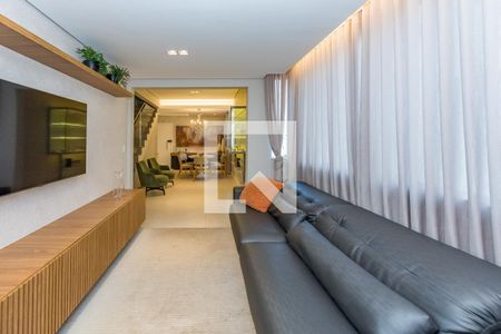 Sala de apartamento à venda com 4 quartos, 260m² em Buritis, Belo Horizonte