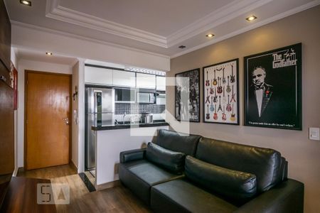 Sala  de apartamento para alugar com 2 quartos, 49m² em Santa Maria, São Caetano do Sul