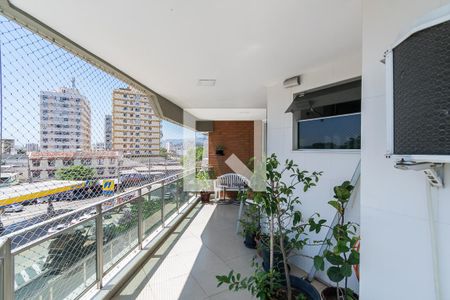 Varanda da Sala de apartamento à venda com 3 quartos, 120m² em Olaria, Rio de Janeiro