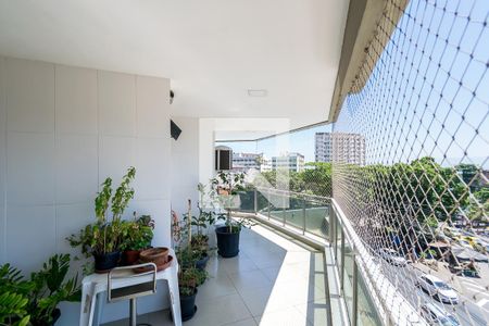 Varanda da Sala de apartamento à venda com 3 quartos, 120m² em Olaria, Rio de Janeiro