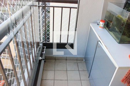 Varanda da Sala de apartamento para alugar com 3 quartos, 96m² em Vila Augusta, Guarulhos