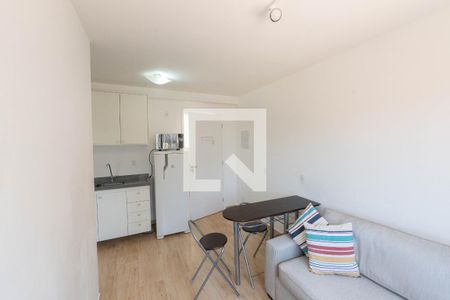 Sala/Cozinha de apartamento para alugar com 1 quarto, 25m² em Bela Vista, São Paulo