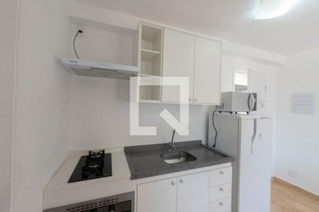 Sala/Cozinha de apartamento para alugar com 1 quarto, 25m² em Bela Vista, São Paulo