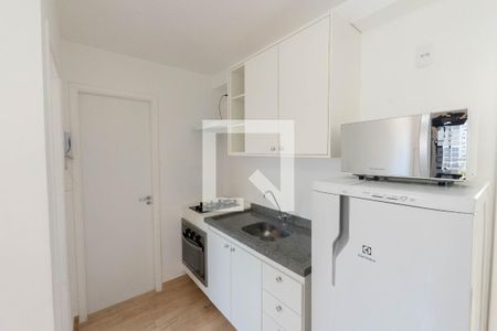 Sala/Cozinha de apartamento para alugar com 1 quarto, 25m² em Bela Vista, São Paulo