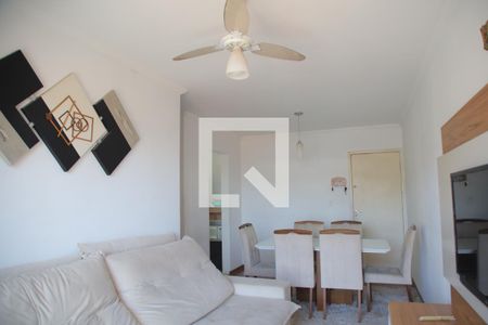 Sala de apartamento à venda com 2 quartos, 70m² em Jaguaribe, Osasco