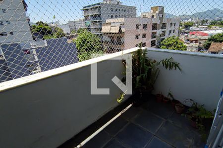 varanda de apartamento à venda com 2 quartos, 62m² em Taquara, Rio de Janeiro