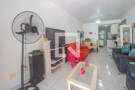 Sala de apartamento para alugar com 3 quartos, 137m² em Loteamento João Batista Julião, Guarujá