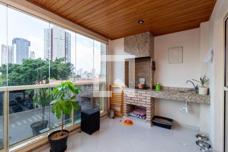 Varanda de apartamento à venda com 3 quartos, 106m² em Vila Bertioga, São Paulo