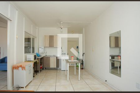 Quarto/Cozinha de apartamento à venda com 1 quarto, 32m² em Cristo Redentor, Porto Alegre