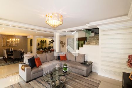 Sala de Estar de casa de condomínio para alugar com 3 quartos, 350m² em Campo Grande, Rio de Janeiro