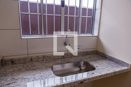 Sala e Cozinha de casa para alugar com 1 quarto, 34m² em Parque Boturussu, São Paulo